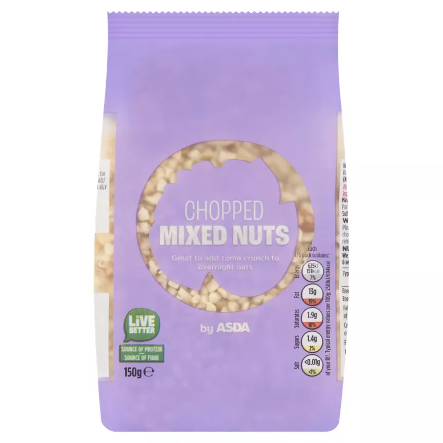 ASDA Chopped Mixed Nuts 150g
