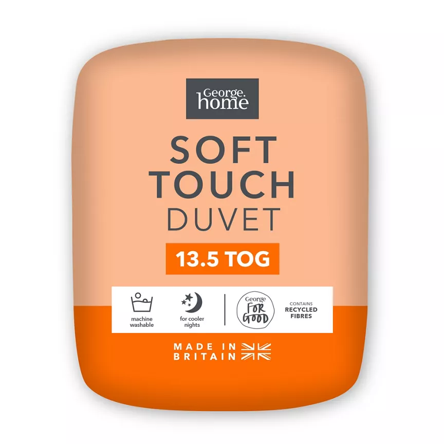 George Home 13.5 Tog Soft Touch Double Duvet