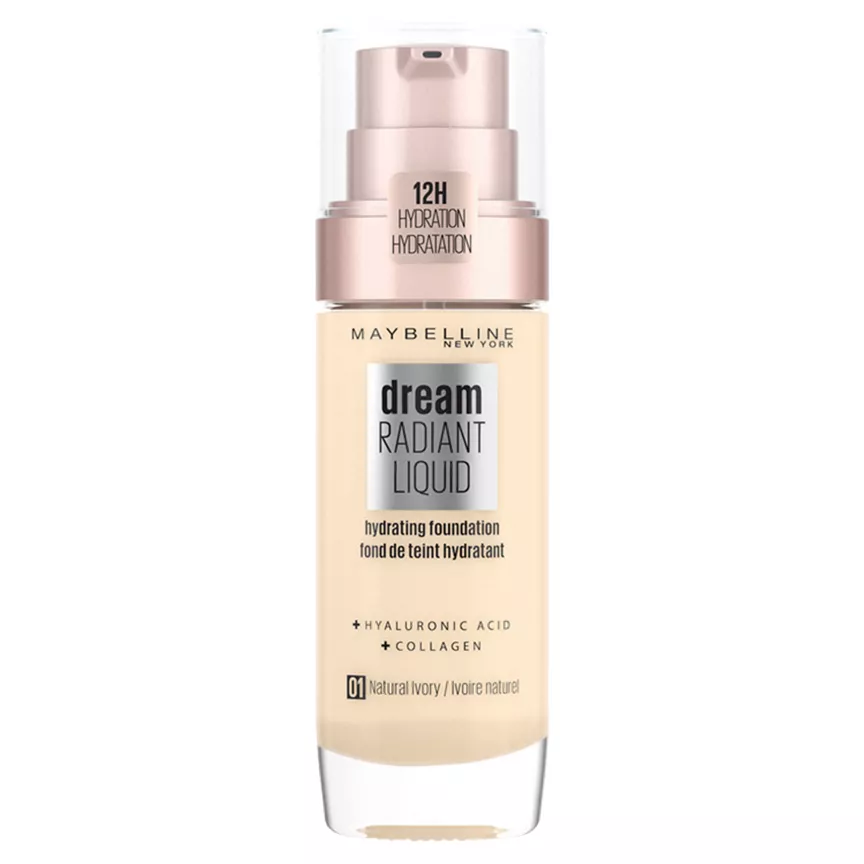 Maybelline Foundation Dream Satin Liquid Nat Ivory 1