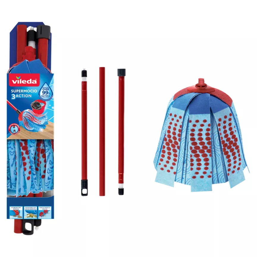 Vileda SuperMocio Compact 3Action Mop XL