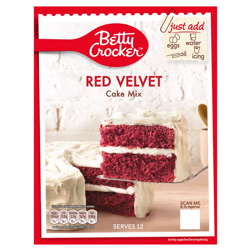 Betty Crocker Red Velvet Chocolate Cake Mix