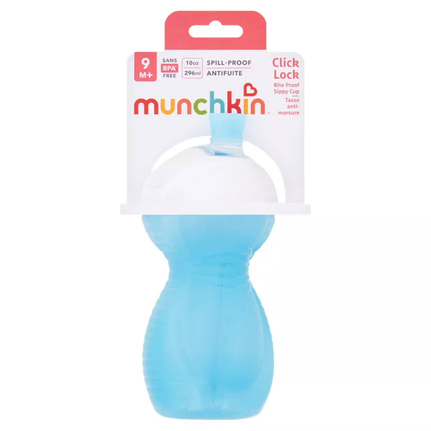 Munchkin Reinforced Chew Proof Colour Band Sippy 296ml 9m+