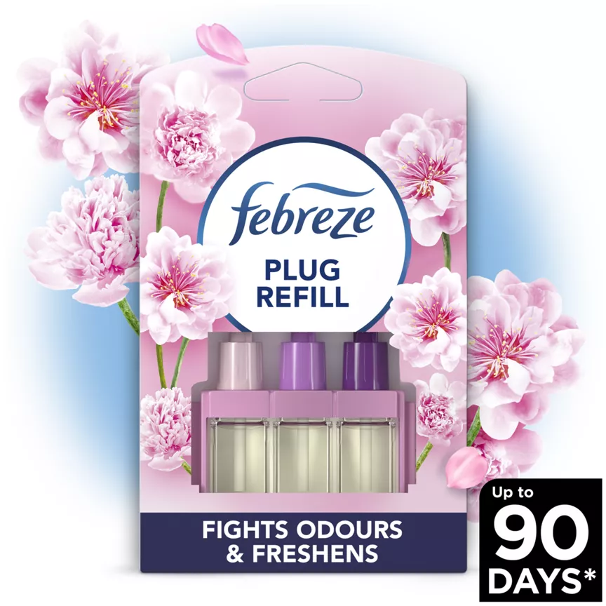 Febreze 3Volution Air Freshener Plug In Refill Blossom & Breeze