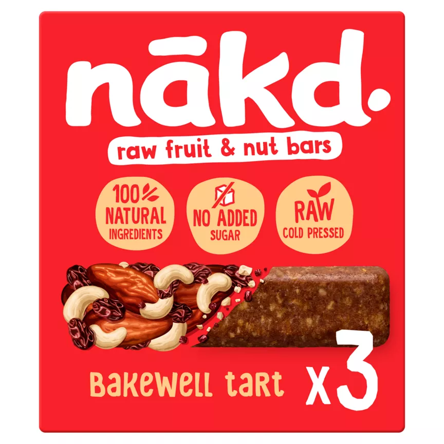 Nakd Bakewell Tart Fruit & Nut Bar