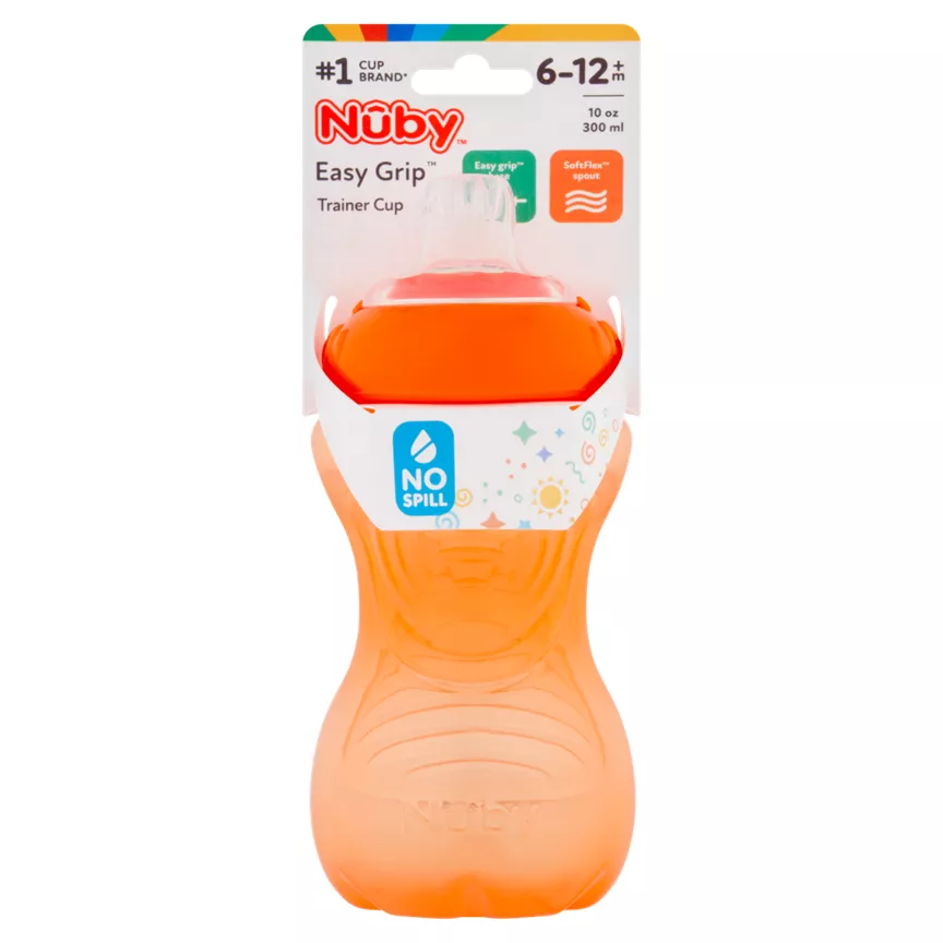 Nuby Trainer Sipeez No Spill Easy Grip Beaker 6+m