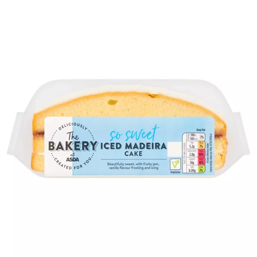ASDA Iced Madeira Cake