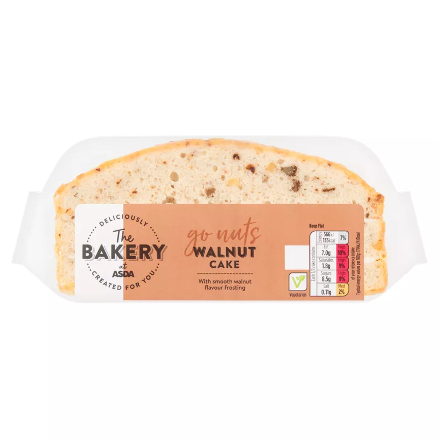 The BAKERY at ASDA Walnut Cake