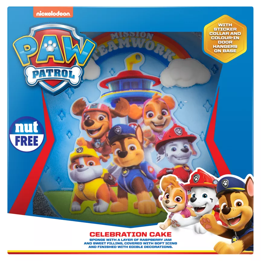 Nickelodeon Paw Patrol Celebration Cake