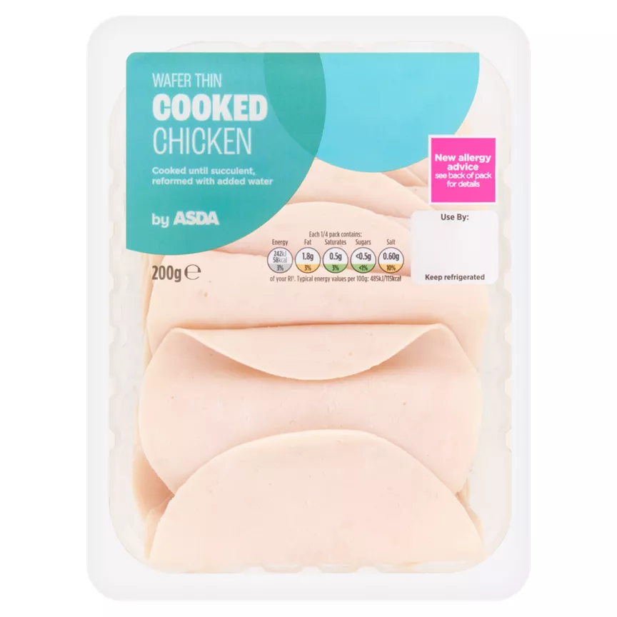 ASDA Cooked Chicken Wafer Thin