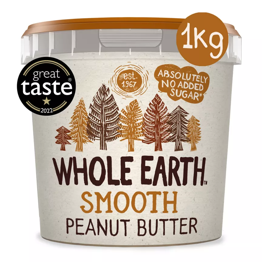 Whole Earth Smooth Peanut Butter