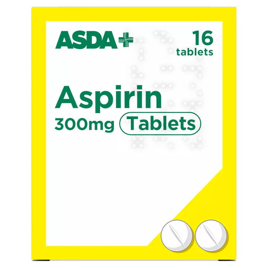 ASDA Aspirin 300mg Tablets