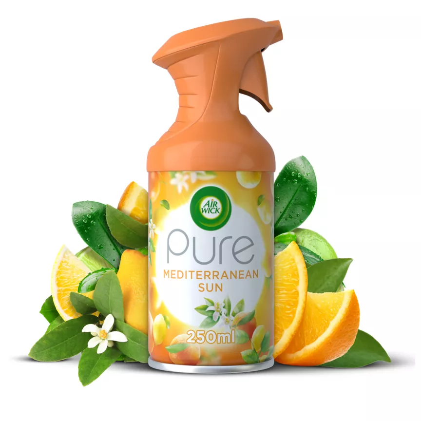 Air Wick Aerosol Spray Air Freshener, Mediterranean Sun
