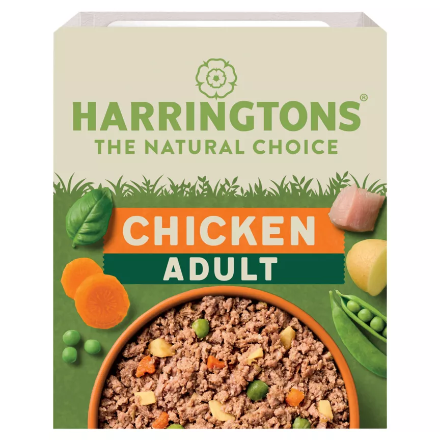 Harringtons Grain Free Chicken & Potato with Vegetables Adult Dog Food Tray