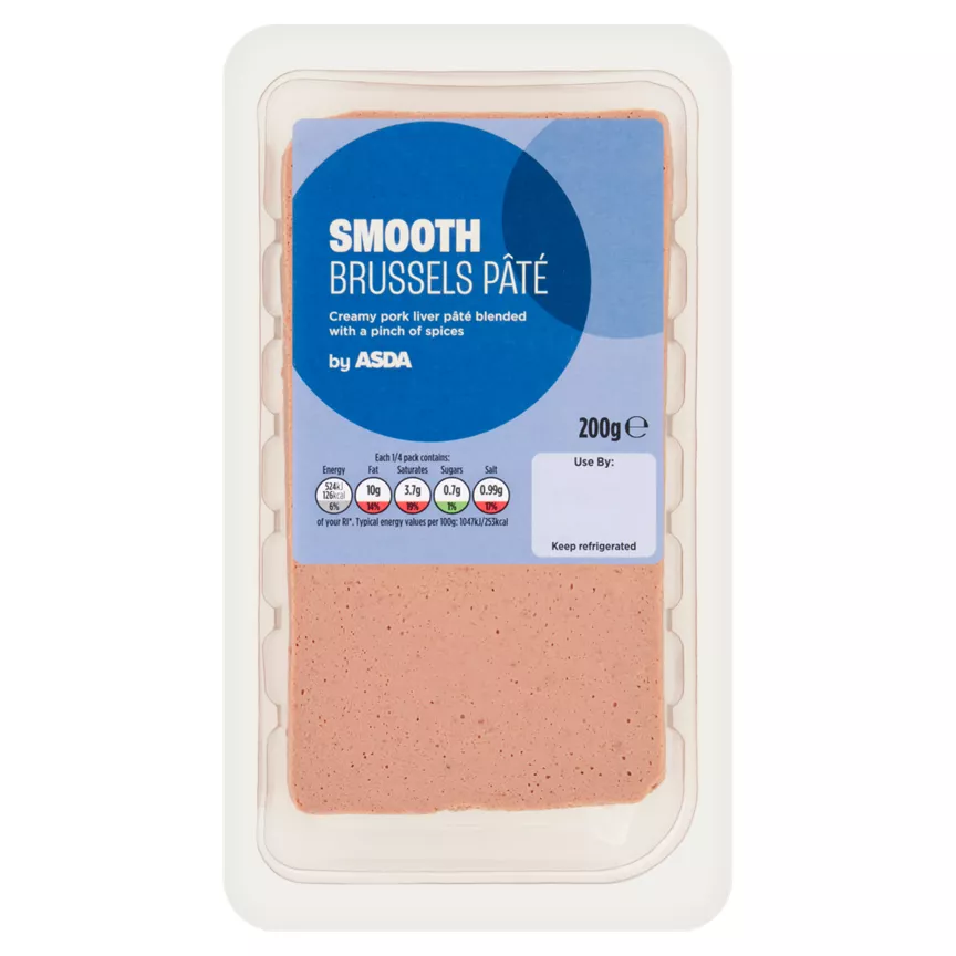 ASDA Smooth Brussels Pâté 200g