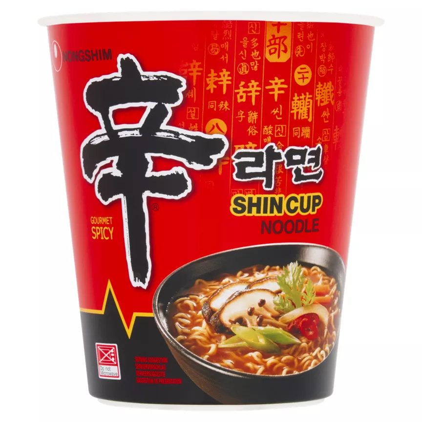 Nongshim Shin Cup Gourmet Spicy Noodle Soup