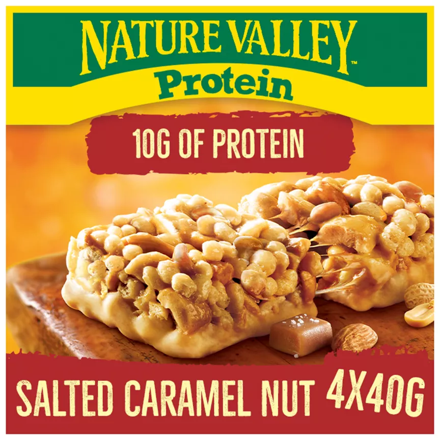 Nature Valley Protein Salted Caramel Nut Cereal Bars