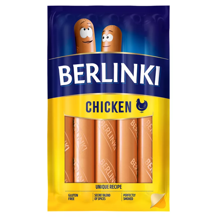 Morliny Chicken Berlinki Hot Dogs