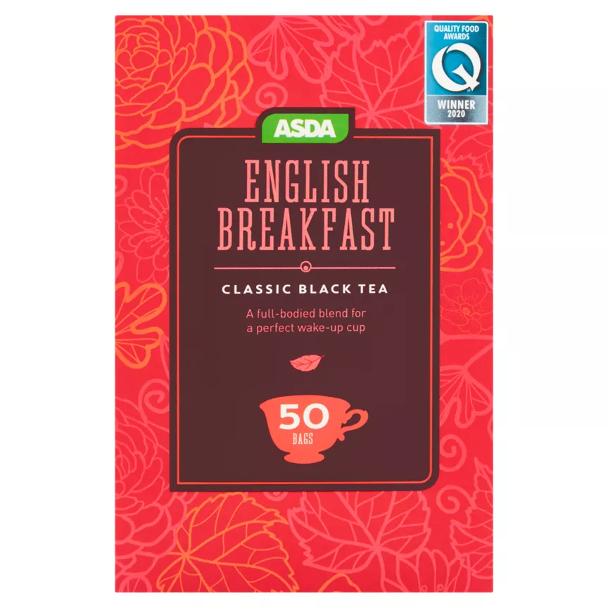 ASDA English Breakfast Classic Black 50 Tea Bags