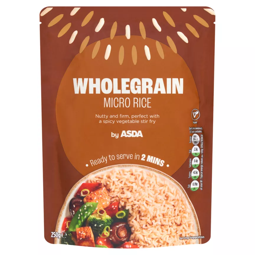 ASDA Wholegrain Micro Rice 250g