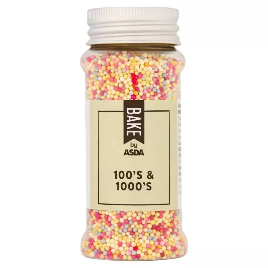 BAKE by ASDA 100's & 1000's 80g