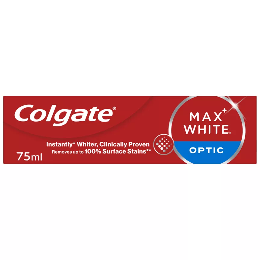 Colgate Max White Optic Teeth Whitening Toothpaste 75ml