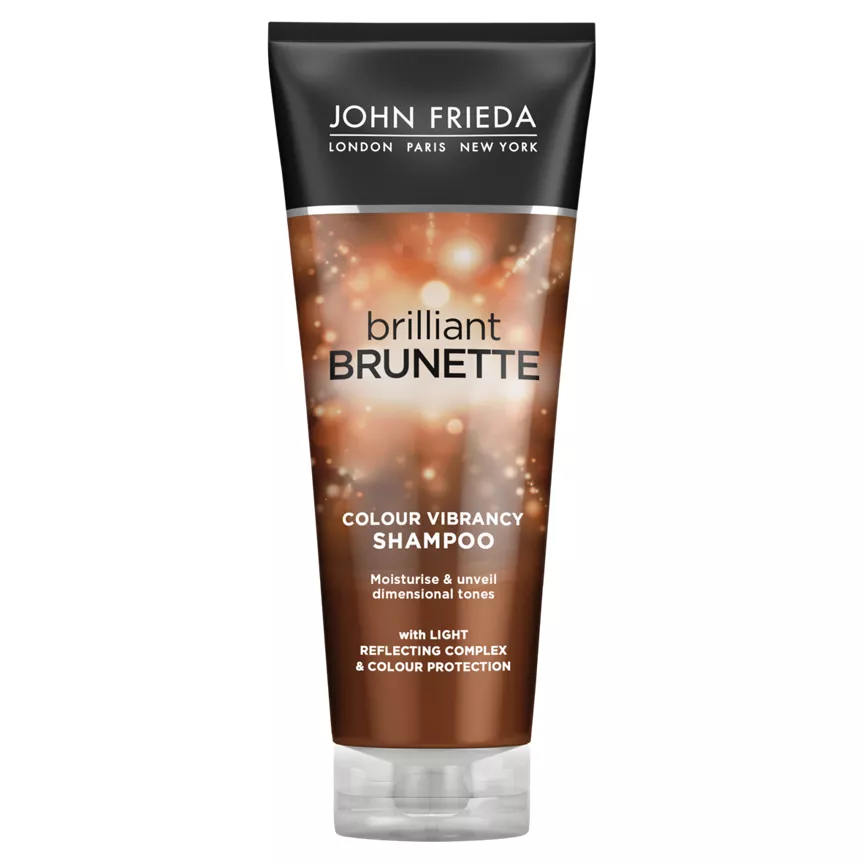 John Frieda Brilliant Brunette Colour Protecting Moisturising Shampoo