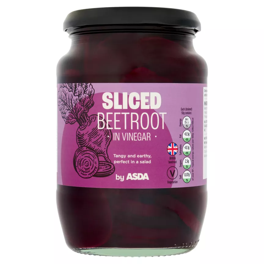 ASDA Sliced Beetroot in Vinegar 710g