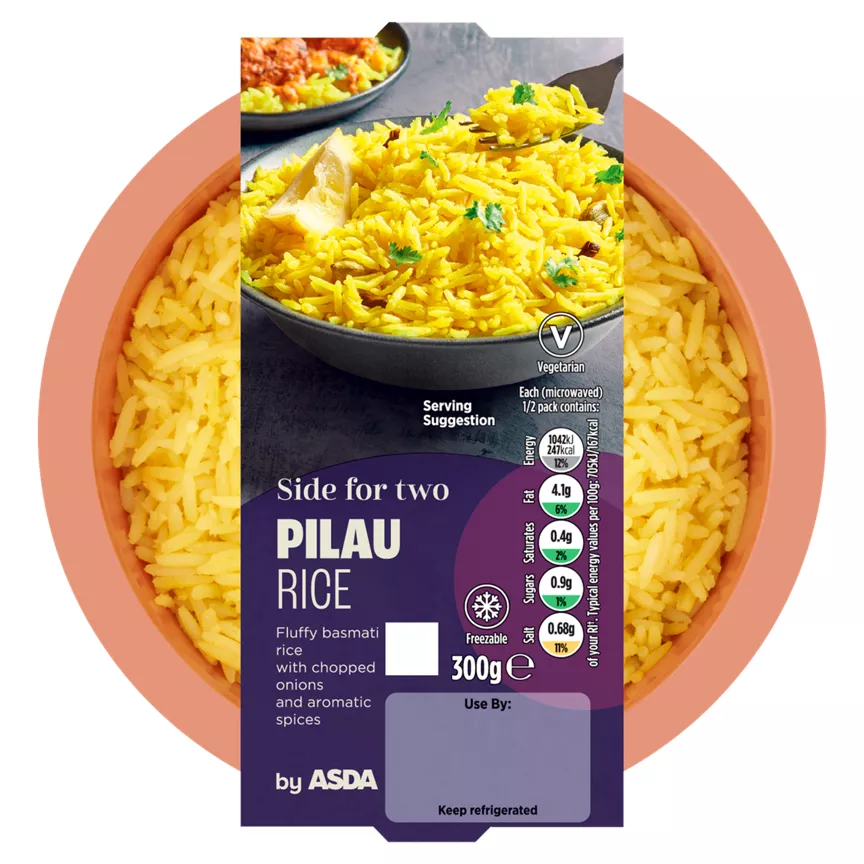 ASDA Side For Two Pilau Rice 300g