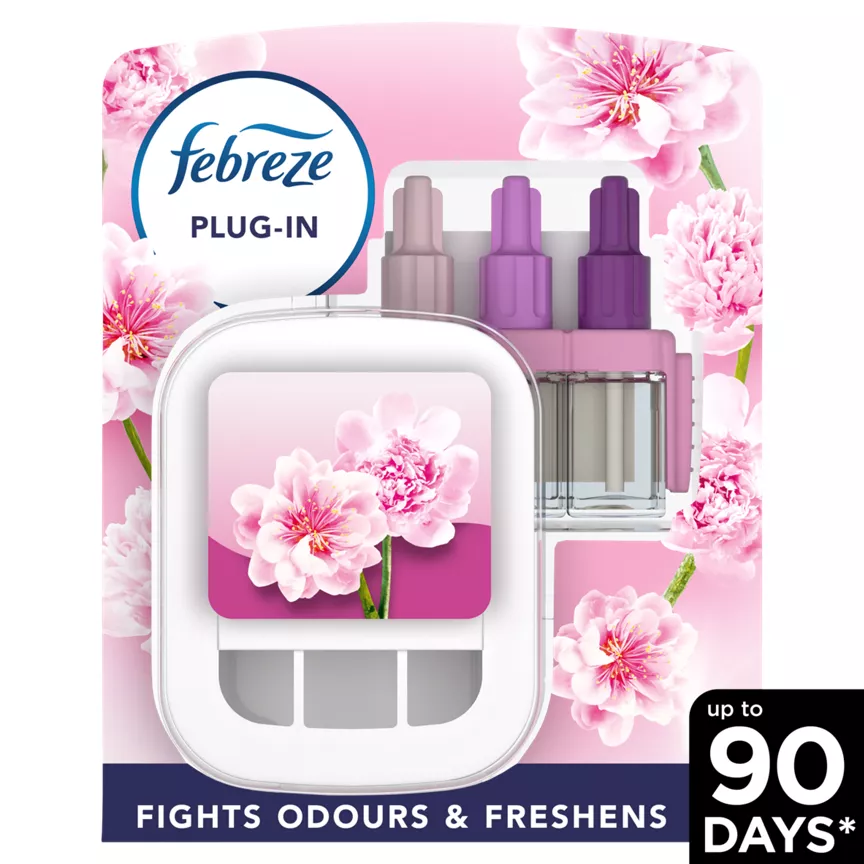 Febreze 3Volution Smart Programming Air Freshener Plug-In SK Blossom & Breeze - Image 1