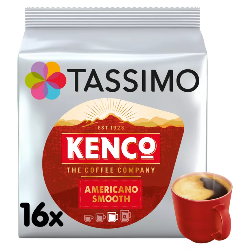 Tassimo Kenco Americano Smooth Coffee Pods x 16