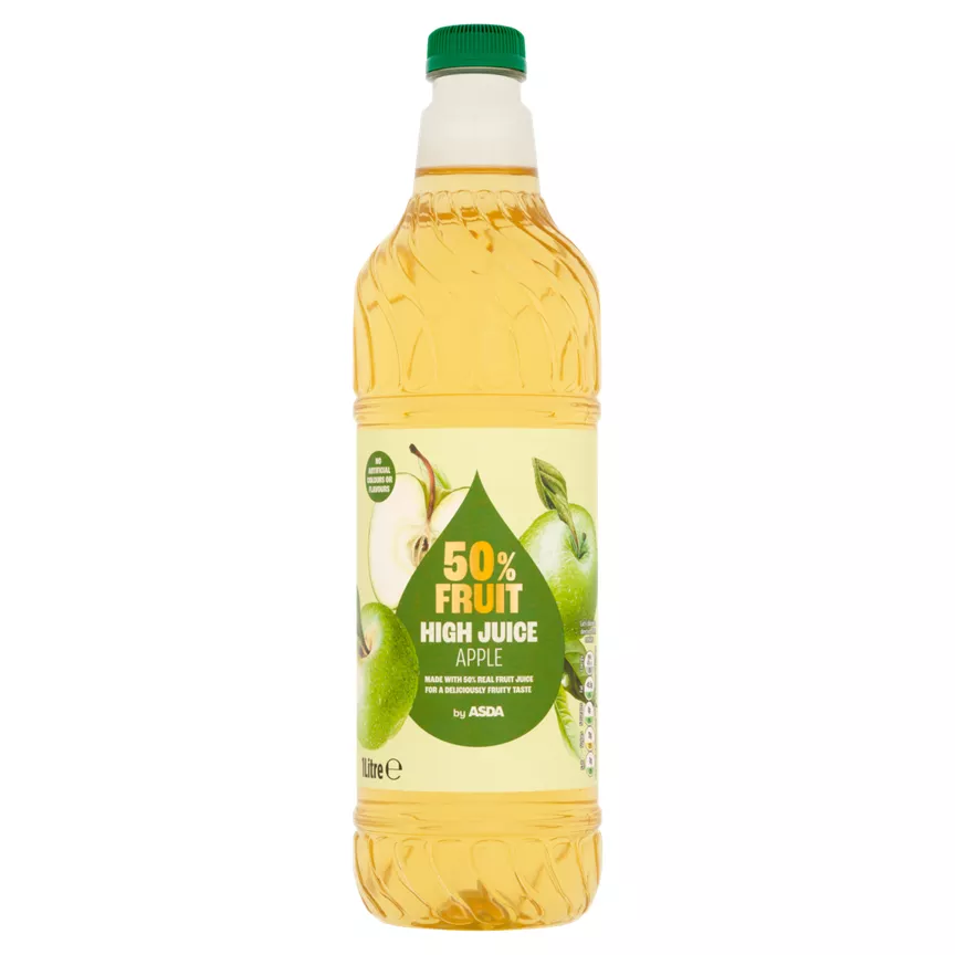 ASDA 50% Fruit High Juice Apple 1 Litre