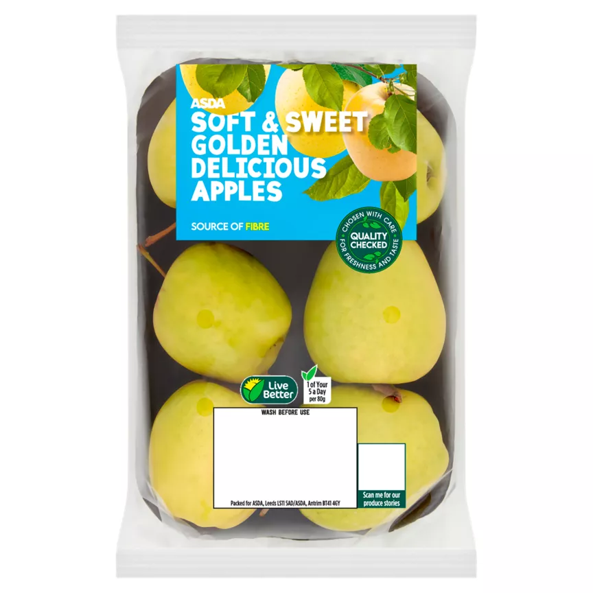 ASDA Soft & Sweet Golden Delicious Apples