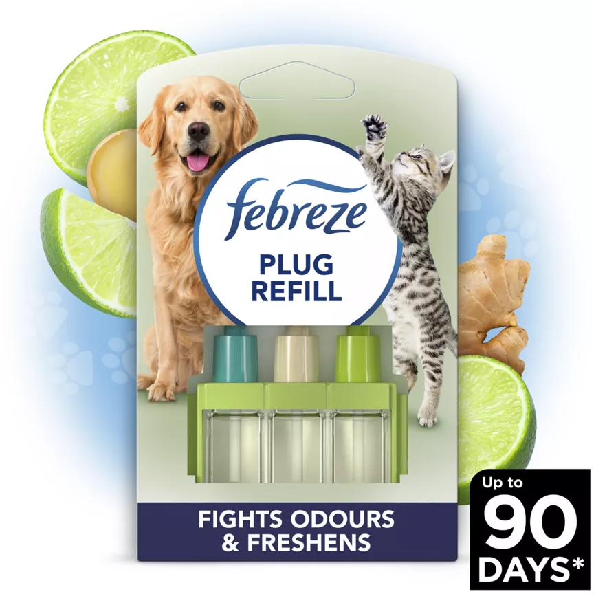 Febreze 3Volution Plug In Air Freshener Refill, Pet Odour Eliminator