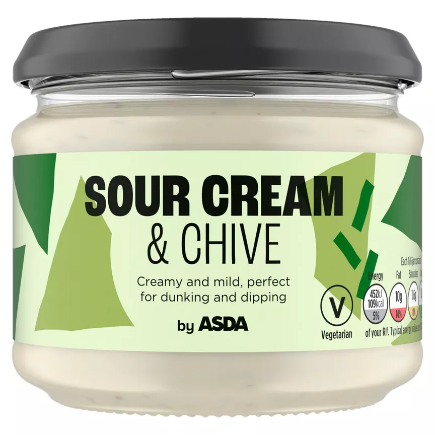 ASDA Sour Cream & Chive 290g