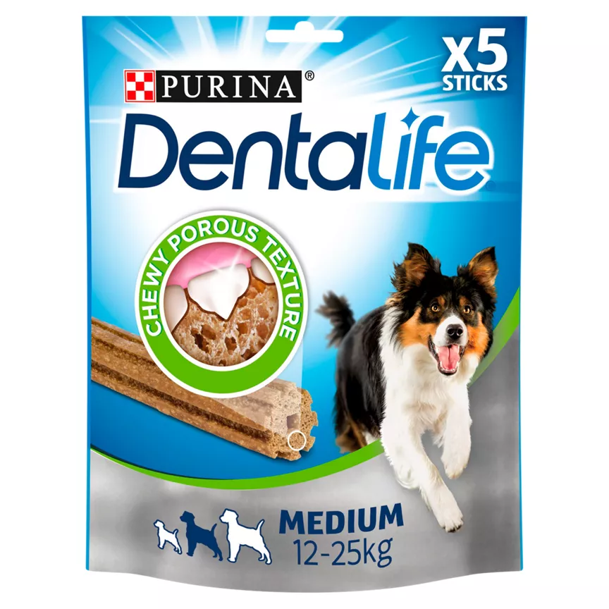 Dentalife Medium Dog Treats 5 Sticks 115g