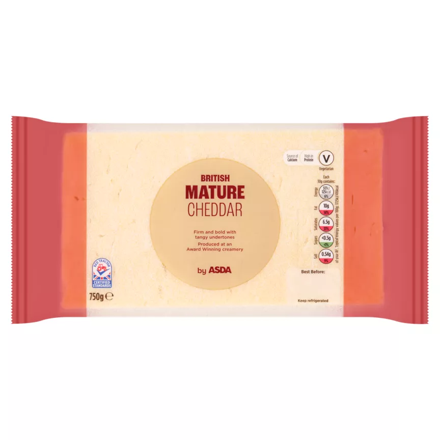 ASDA British Mature Cheddar 750g