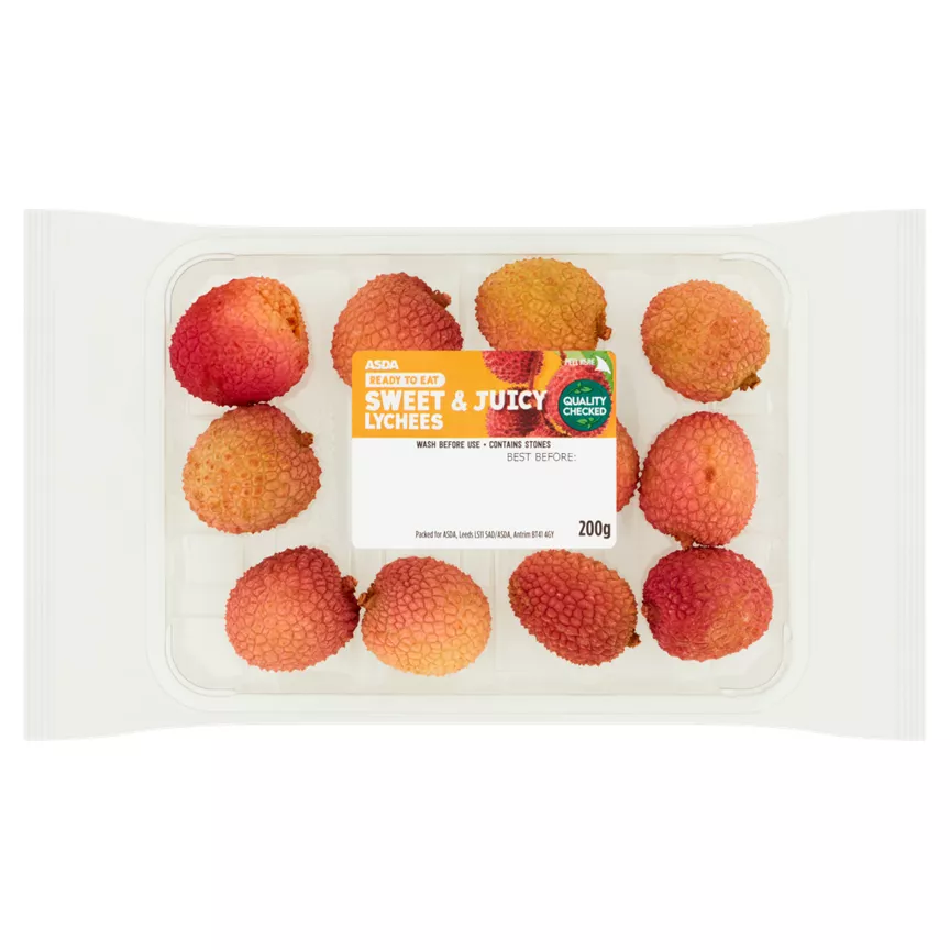 ASDA Sweet & Juicy Lychees 200g