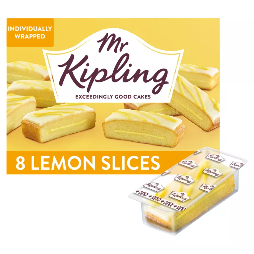 Mr Kipling Lemon Layered Slices