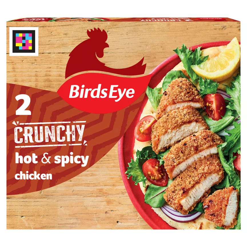 Birds Eye 2 Hot & Spicy Chicken in Breadcrumbs 180g