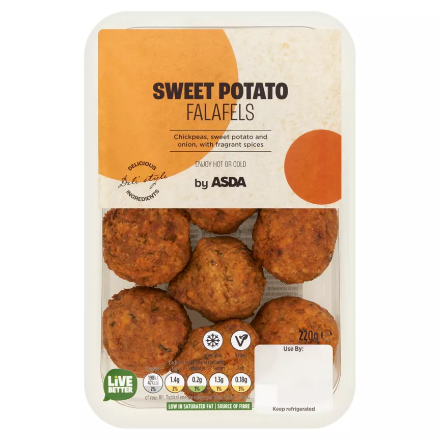 ASDA Sweet Potato Falafels 220g