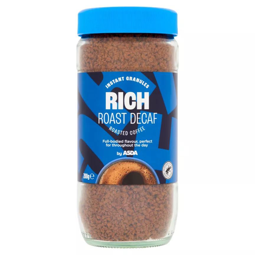 ASDA Rich Roast Decaf Instant Granules 200g