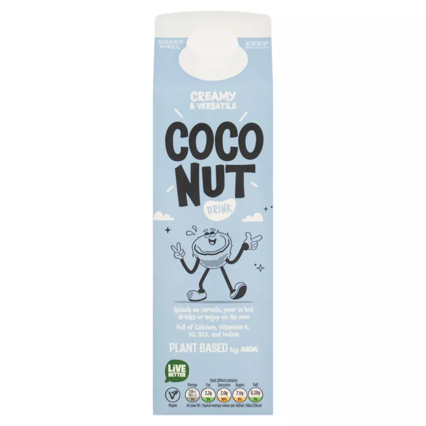 Plant Based by ASDA Coconut Drink 1 Litre
