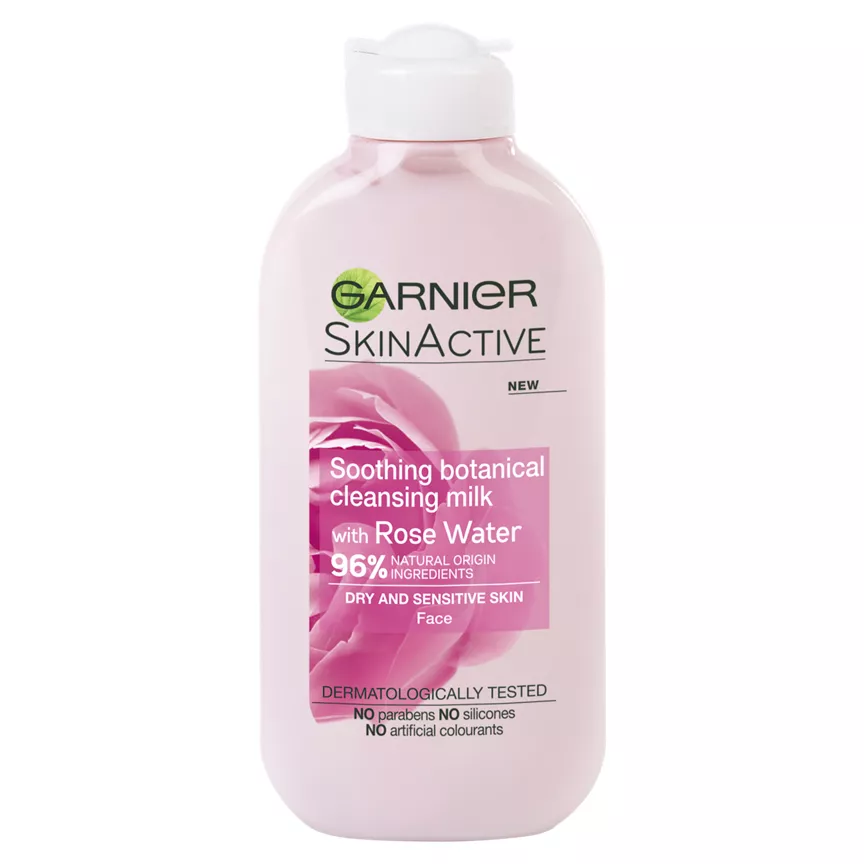 Garnier Natural Rose Water Cleansing Milk Sensitive Skin
