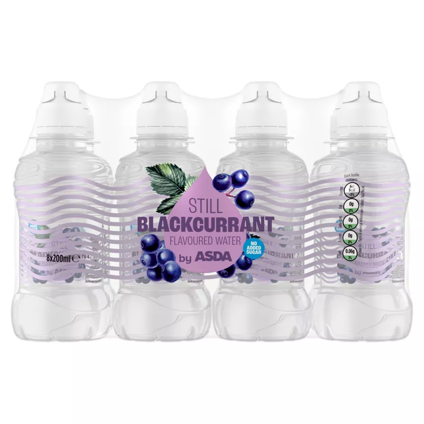 ASDA Blackcurrant Flavoured Kids Still Water Bottles