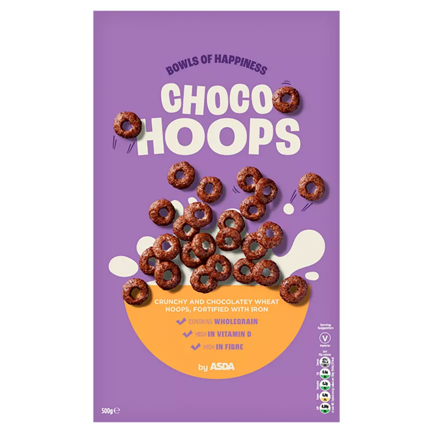 ASDA Choco Hoops 500g