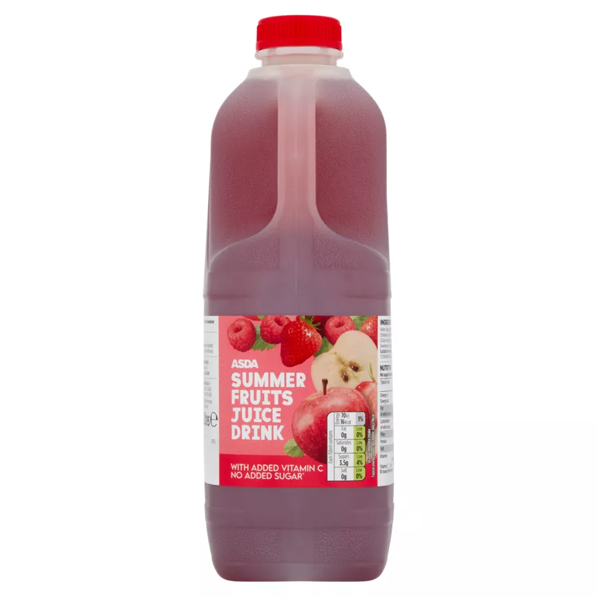 ASDA Summer Fruits Flavour Juice Drink