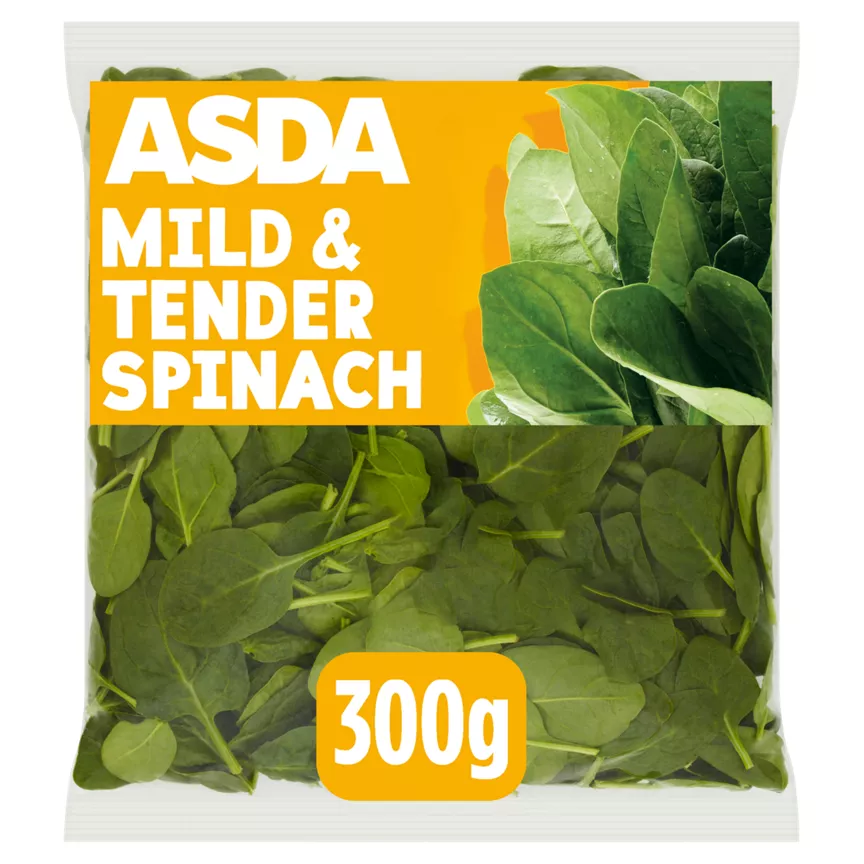 ASDA Mild & Tender Spinach