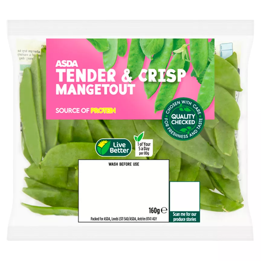 ASDA Tender & Crisp Mangetout