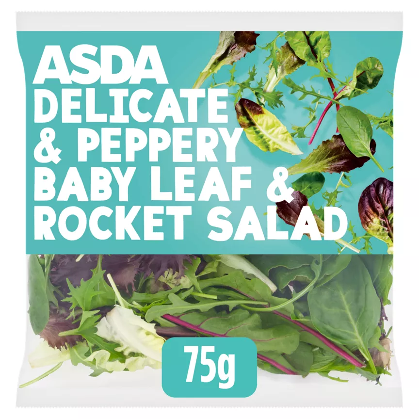 ASDA Mild Baby Leaf & Rocket Salad