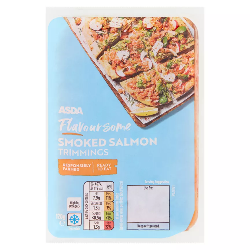 ASDA Flavoursome Smoked Salmon Trimmings